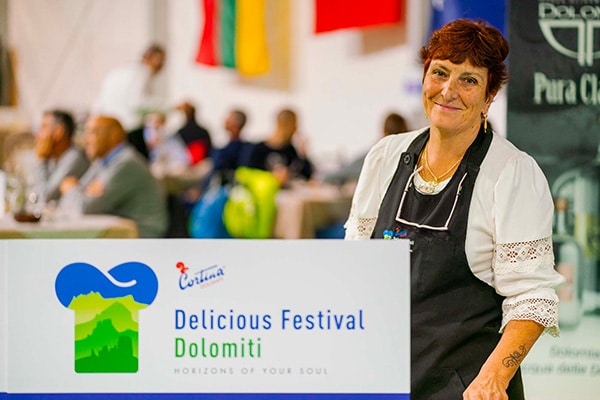 Delicious Festival Dolomiti al Rifugio Averau in 5 Torri a Cortina d'Ampezzo