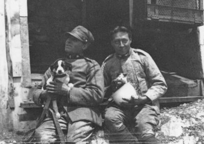 Cats and soldiers - Great War at the Averau Mountain Hut - 5 Torri - Cortina d'Ampezzo © Paolo Giacomel Collection