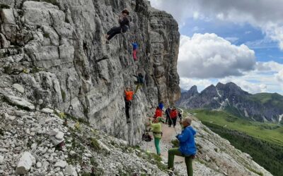 Rock climbing wall Averau Sud “Renè De Pol”