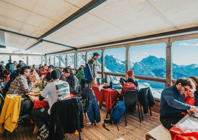 Terrazza Inverno - Rifugio Averau - 5 Torri - Dolomiti - Cortina d'Ampezzo